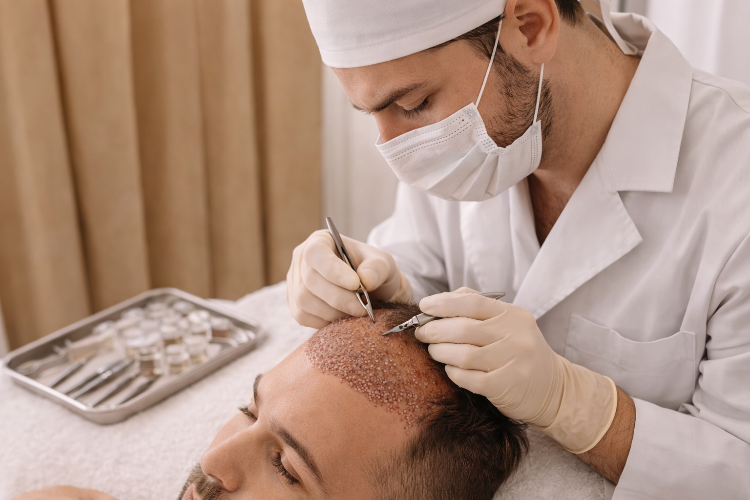 Micro grafting application process